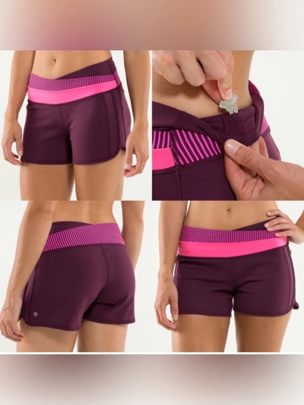Lululemon Astro shorts Criss Cross Waist Relaxed